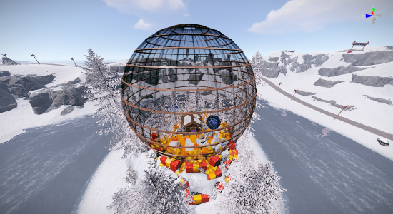 New Year’s Snow Globe (Новогодний снежный шар)
